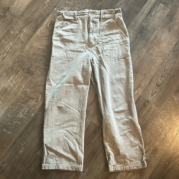 MATE the Label X Orca Organic Cotton Workwear Pants in Oak Size Large - Picture 6 of 12